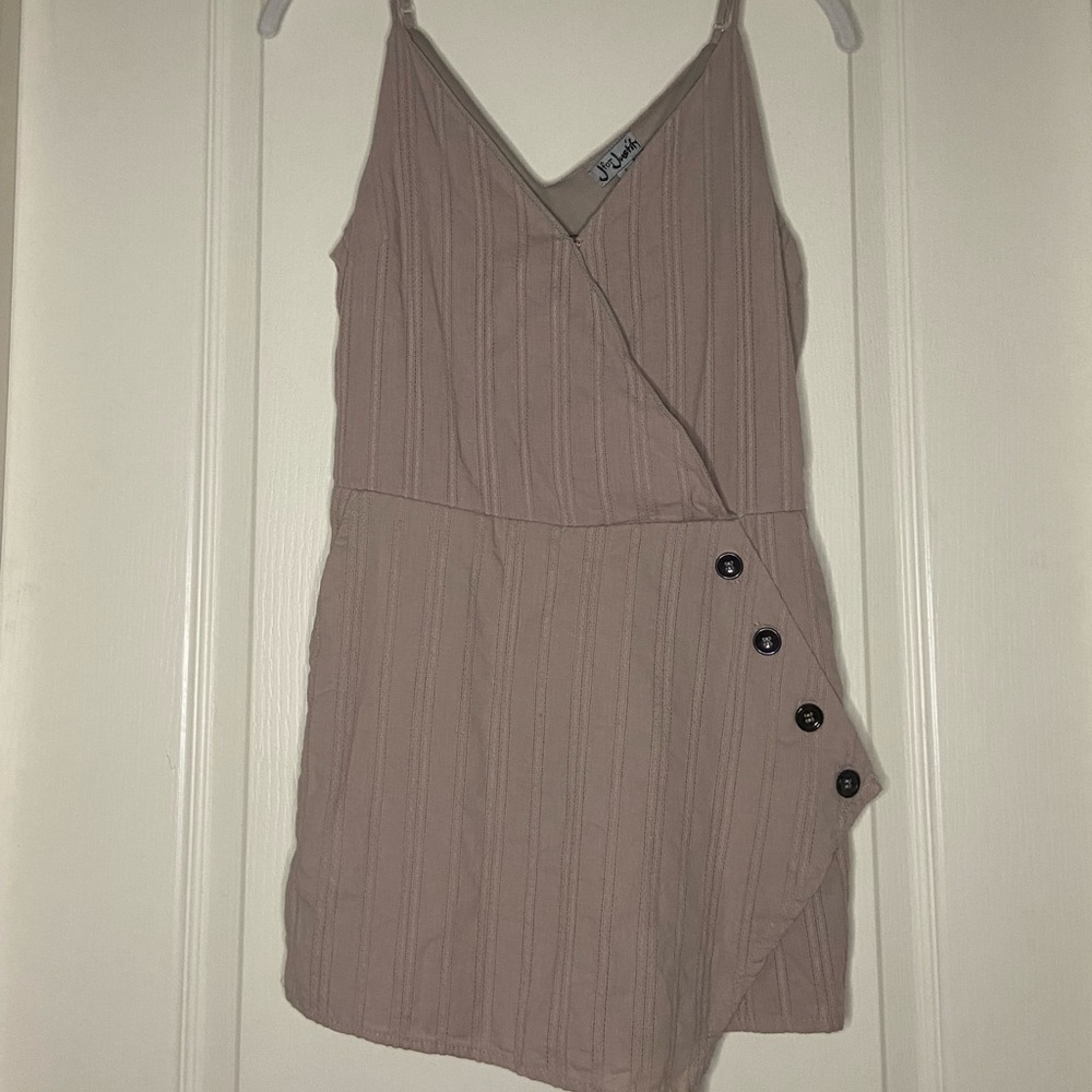 Women's Beige Jumpsuit